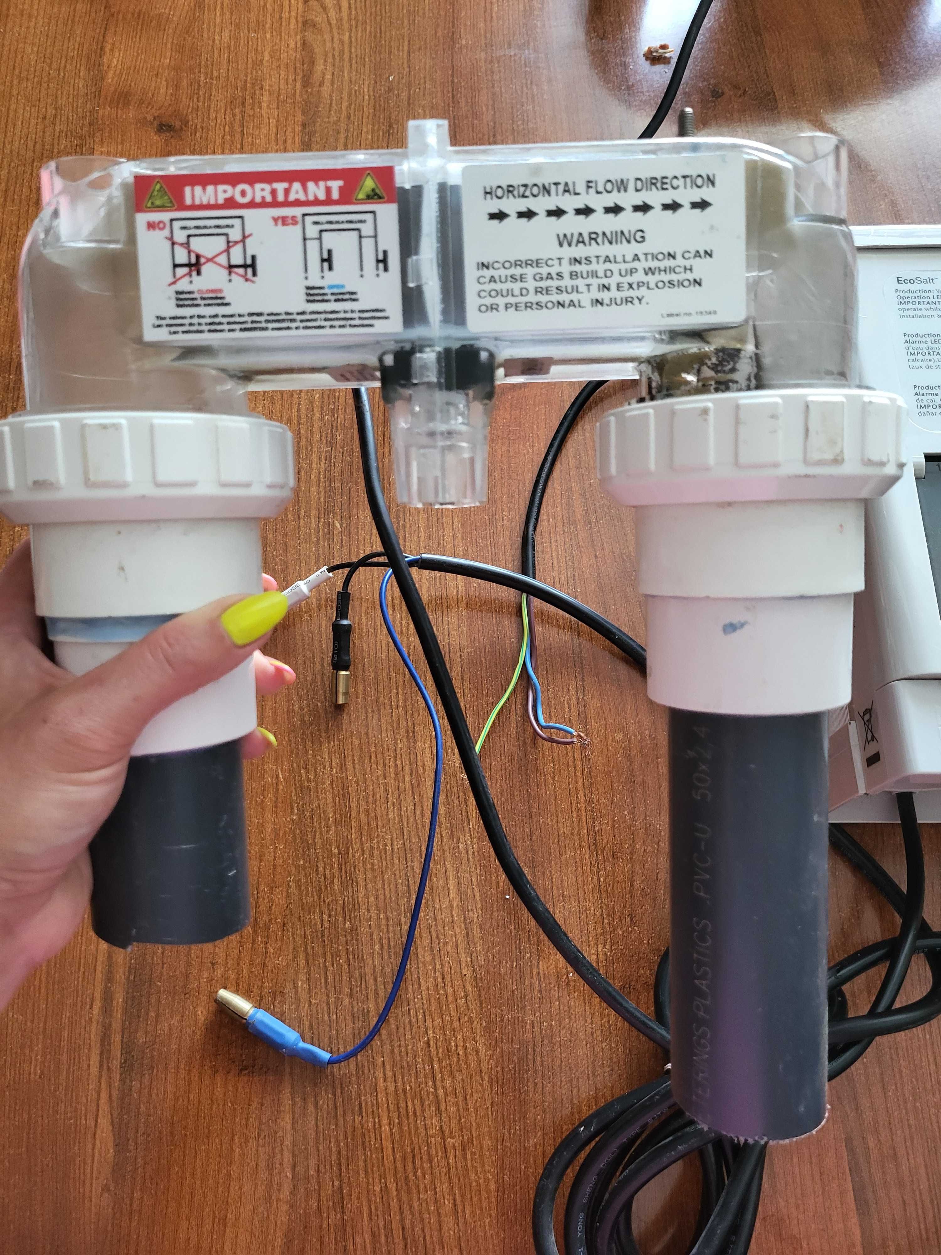 Elektrolizer basenowy kalku