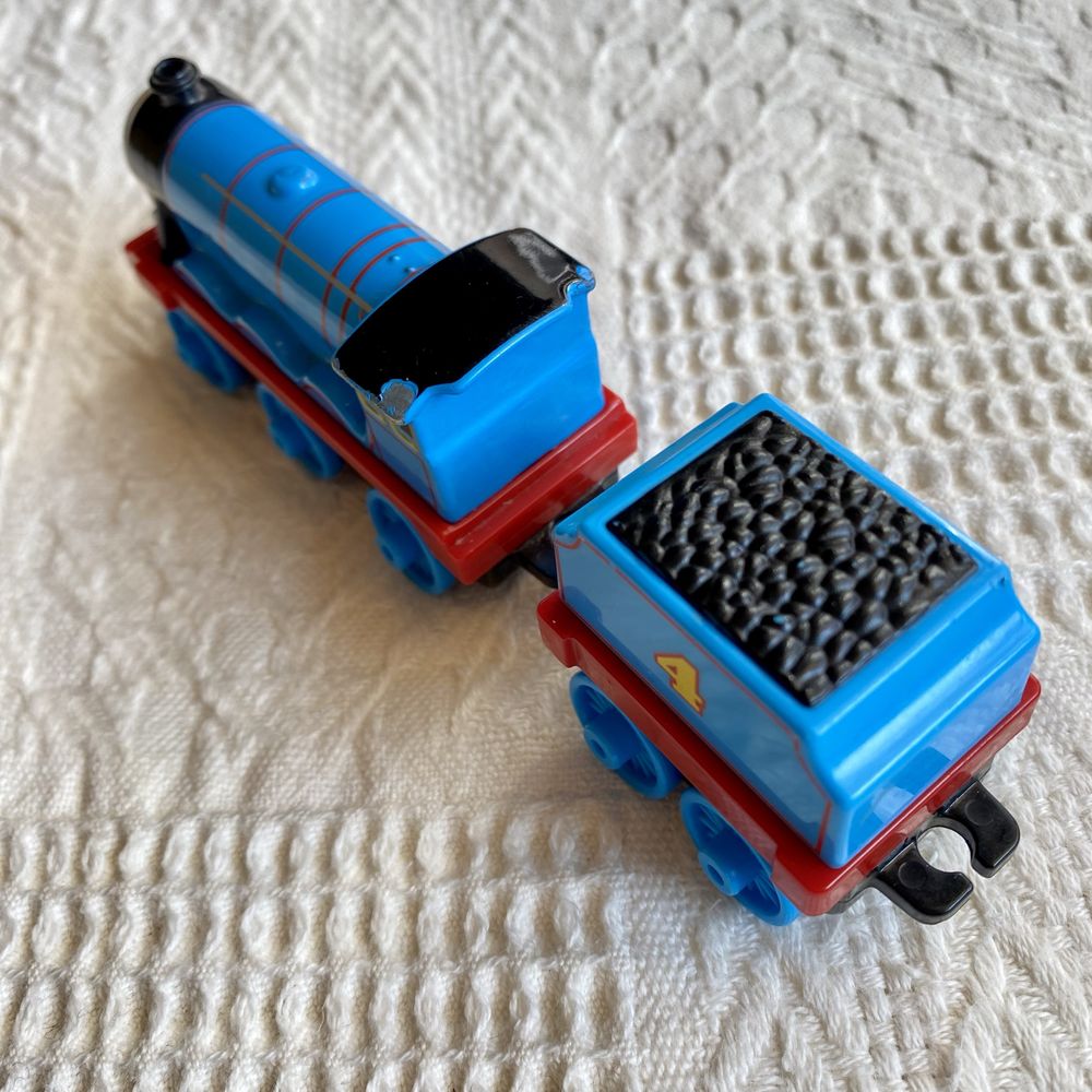 Паровозик Thomas & Friends металлический Томас  с вагоном Гордон