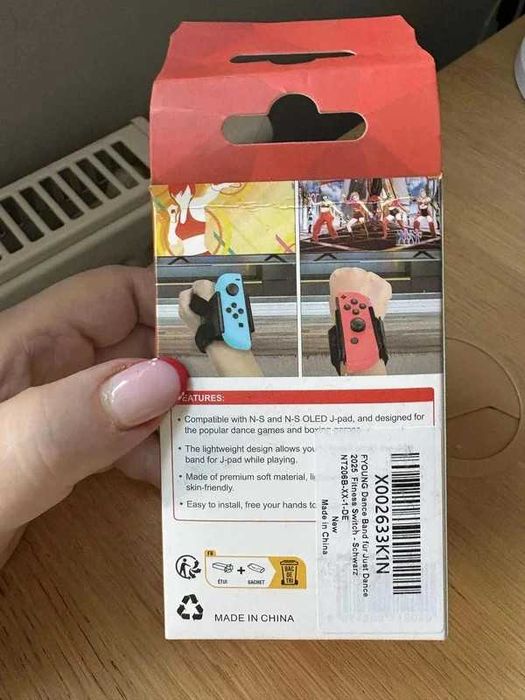 Opaski na nadgarstek do konsoli Nintendo Switch