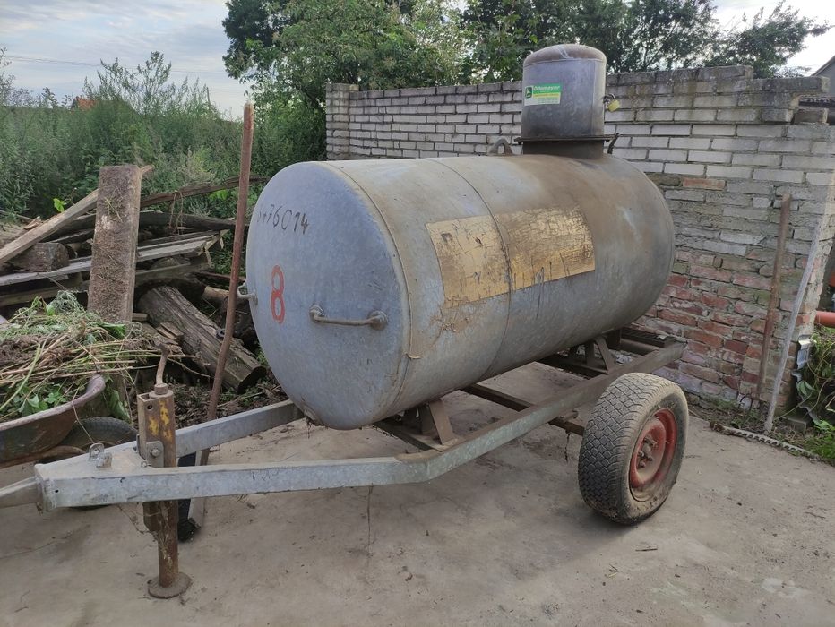 Mobilny zbiornik na paliwo 1500l Rietberg