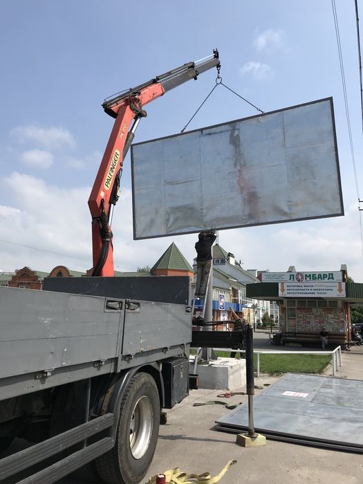 Кран маніпулятор івеко