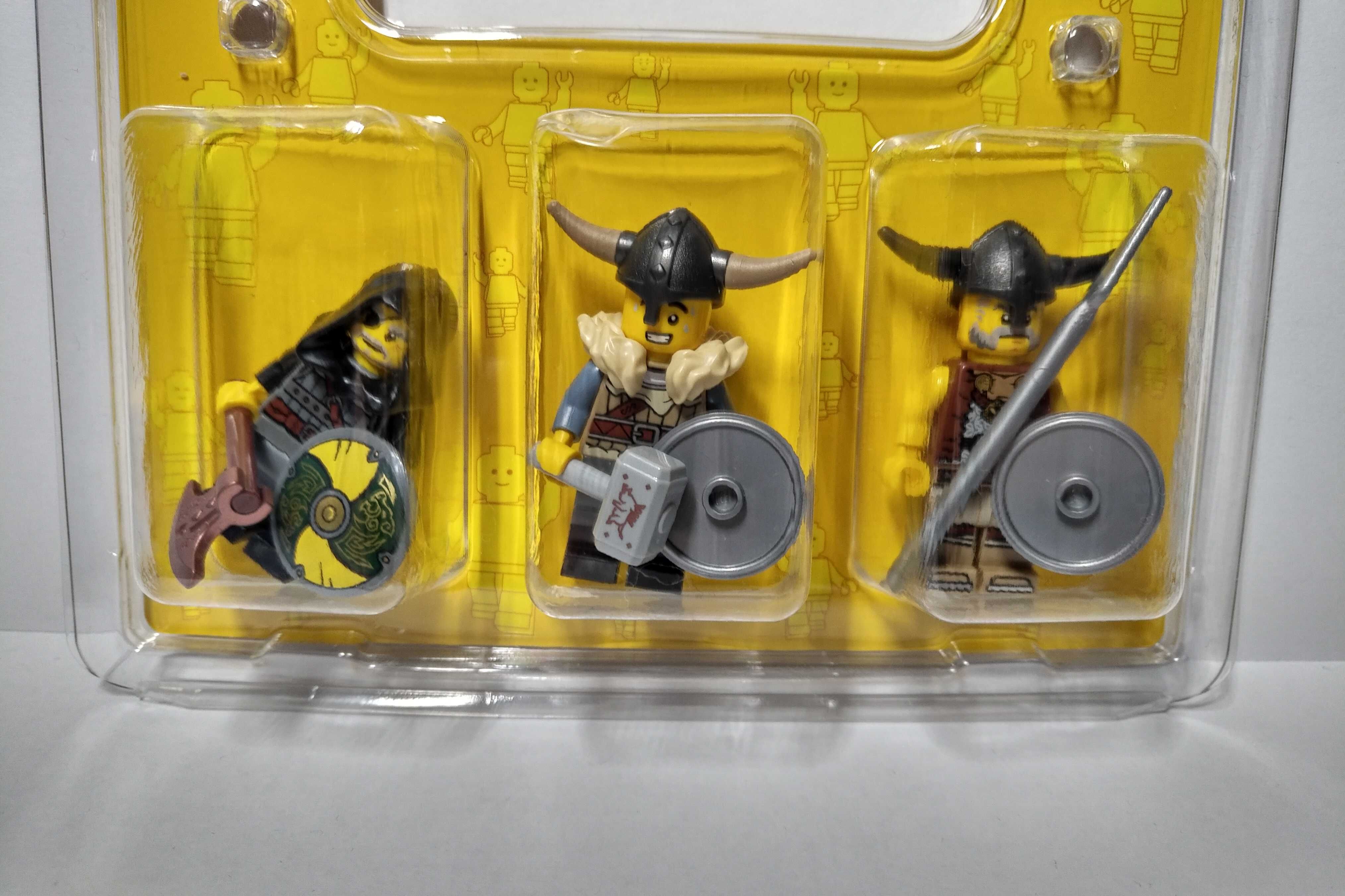 Lego 3 figurki w blistrze Castle zamek rycerze wikingowie wojownicy #9