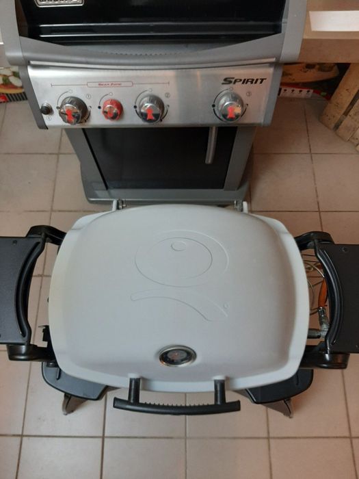 ‼️ГАРАНТІЯ‼️ Портативний газовий гриль WEBER TITAN Q1200