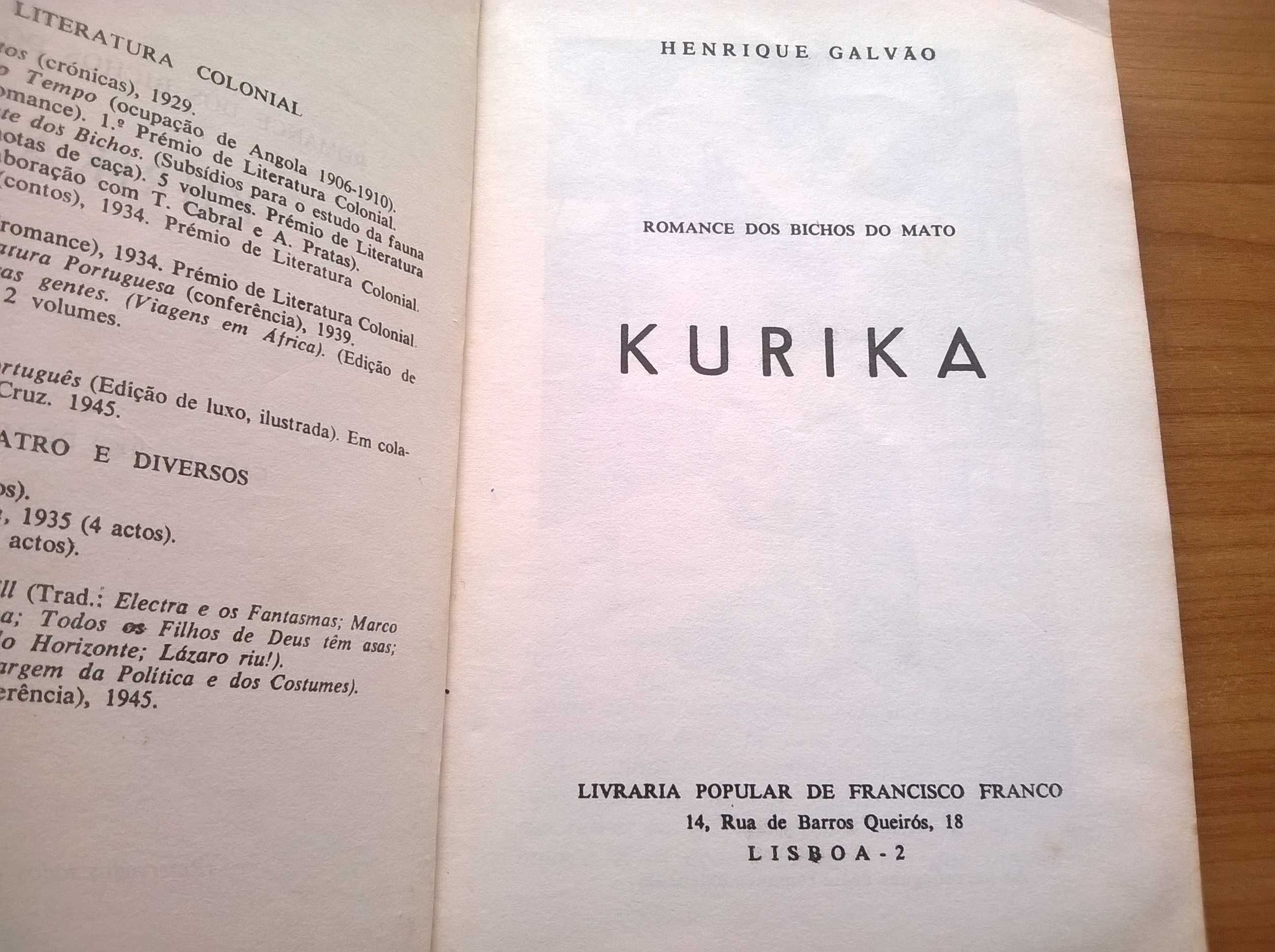 " Kurika " - Henrique Galvão