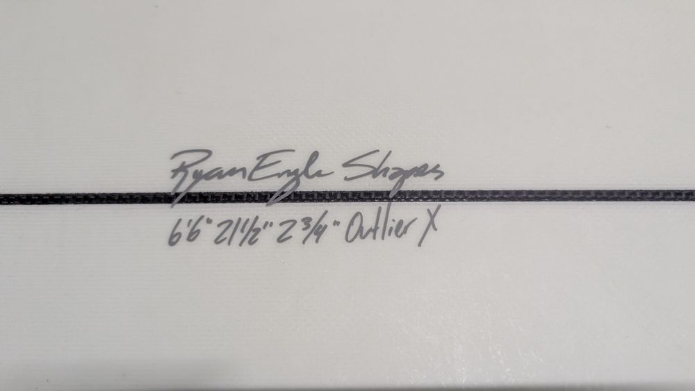 Prancha de surf Mid Length CJ Nelson Thunderbolt Outlier X t 6'6"