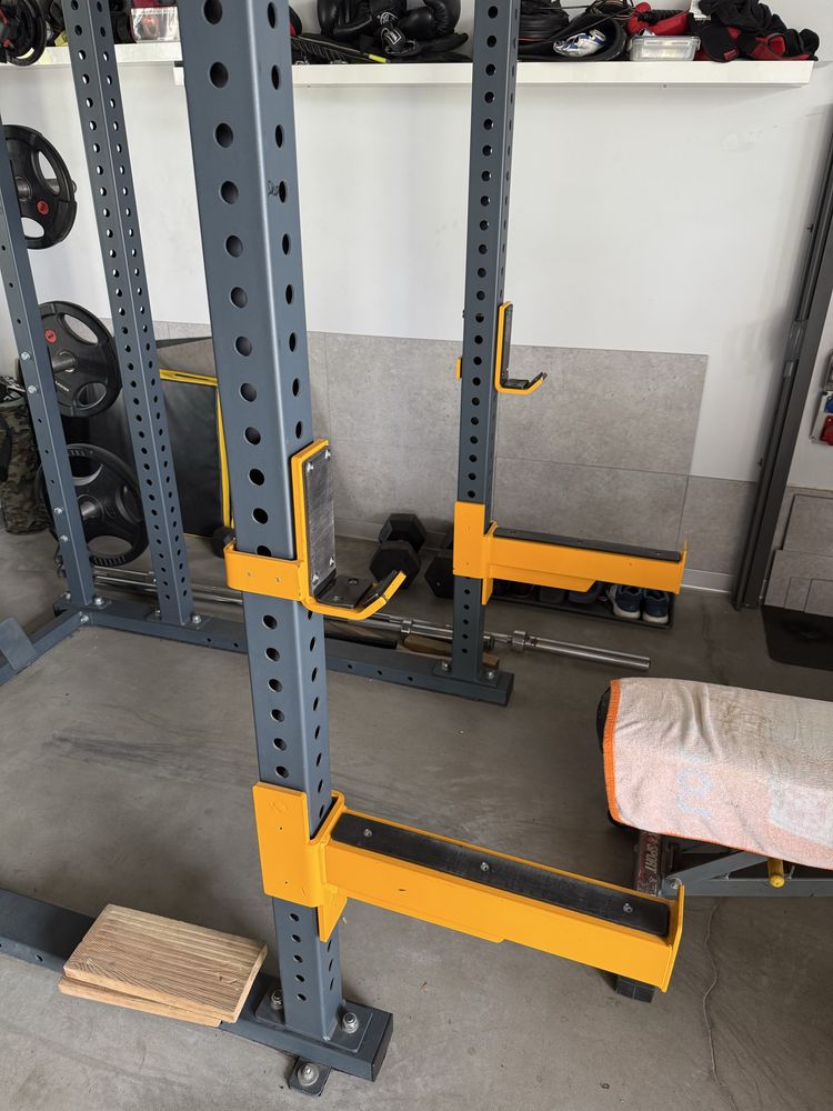 Siłownia powerrack hantle sztangi talerze - 2x 20, 15, 10, 6x 5 kg