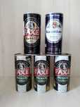 (5шт) Жестяные банки 1 литр от пива Faxe и Kaiserdom