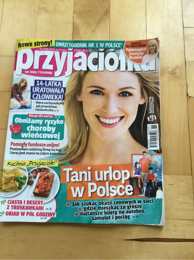 DwuTygodnik Przyjaciółka z 2015 roku
