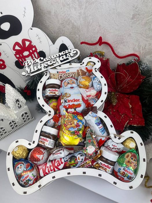 Сладкий подарочный набор на Святого Николая для детей Подарок ребенку