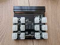Adapter PCI-E Breakout board 12 gniazd PCI-E