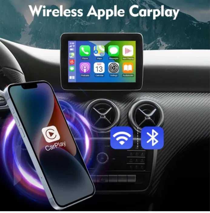 BOX para MERCEDES NTG5/5.1 Carplay/Android Auto