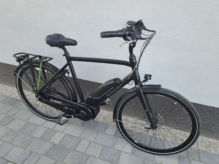 Rower elektryczny Batavus Dinstag Yamaha trekkingowy męski Nexus L 57