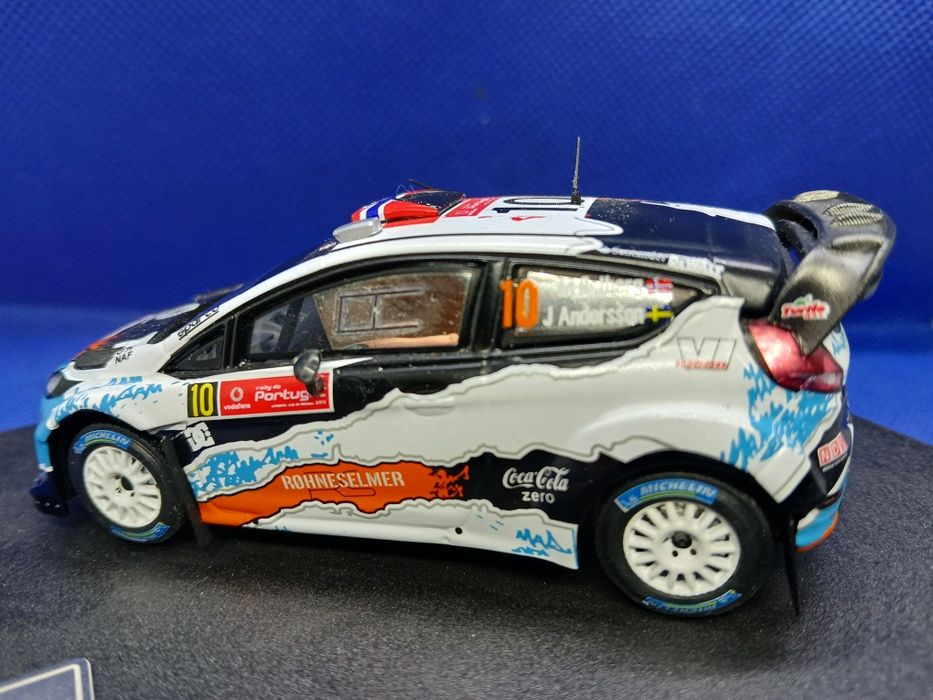 Miniatura  1/43 Ford Fiesta RS WRC Vencedor do Rally  de Portugal 2012
