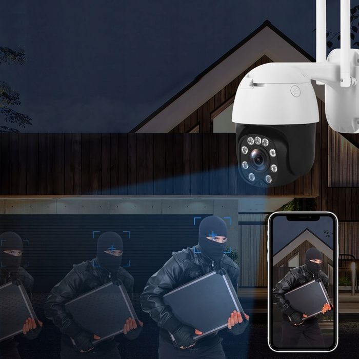 Kamera Obrotowa Zewnętrzna Full HD na kartę SIM GSM