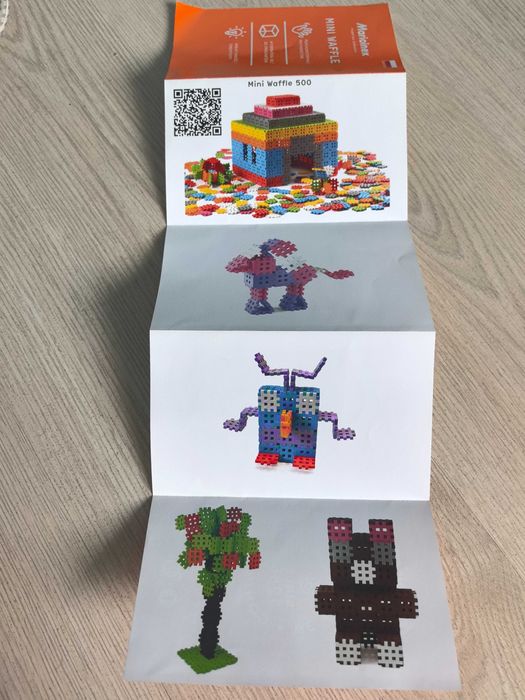 Marioinex mini wafle 300 elementów
