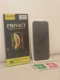 Hartowane szkło Privacy Glass do IPHONE 15 PRO Matowe