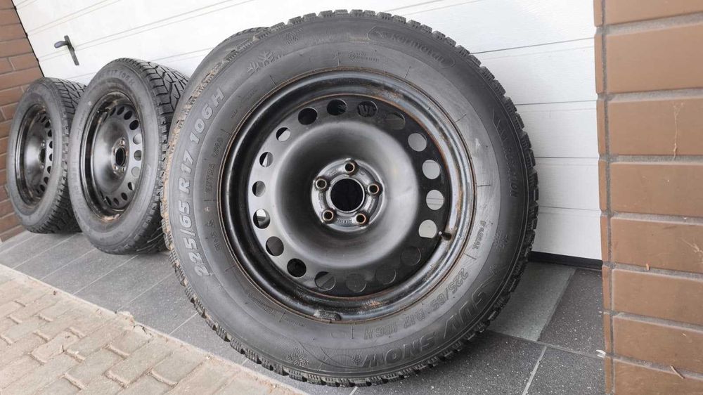 Koła stalowe Ford Kuga III Volvo 17" 5x108  zima 225/65/17 (OL1984)