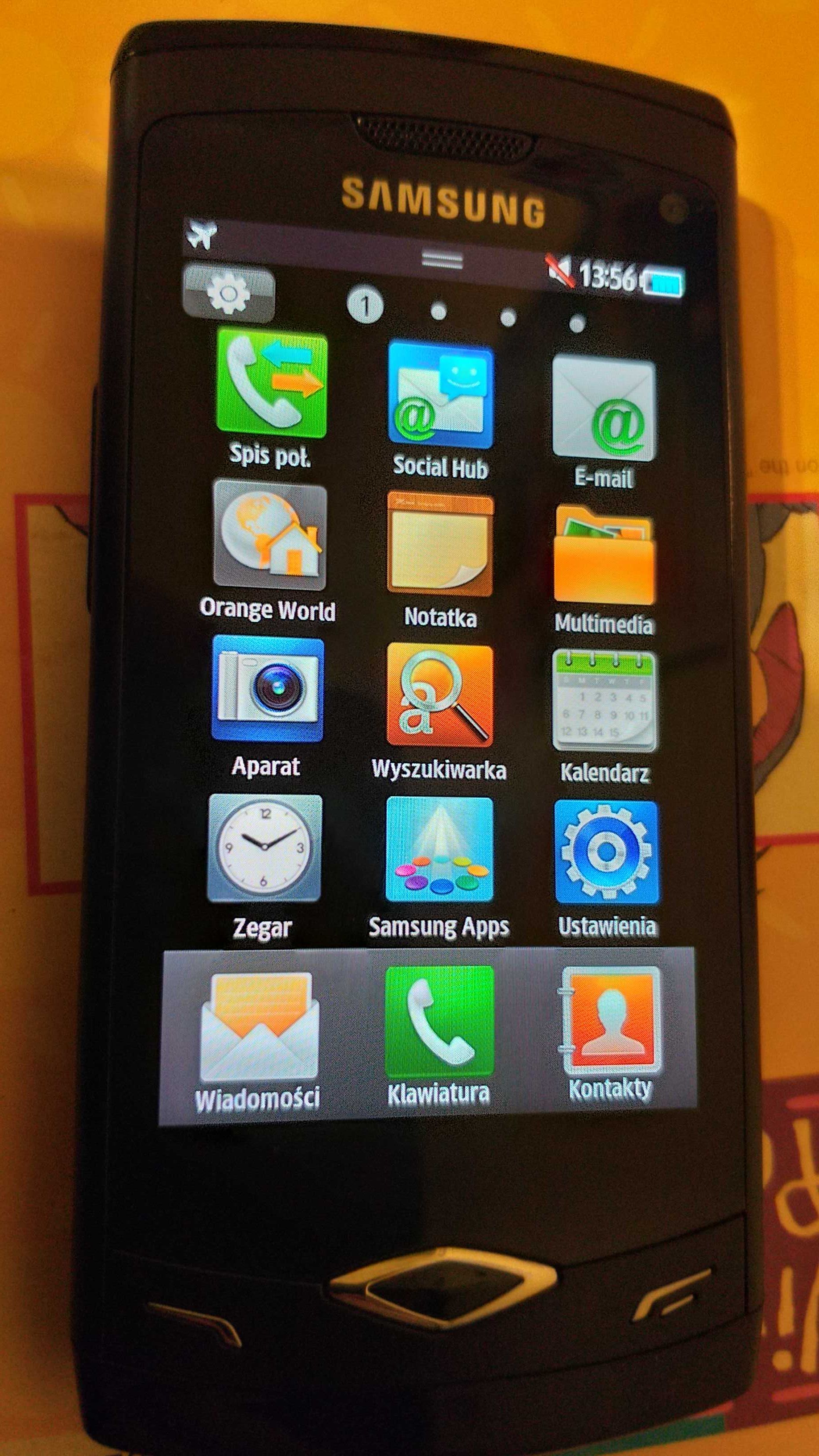 Samsung GT 8500  Wave jak nowy