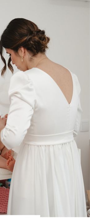 Vestido acerinado mais forro usado 1 vez