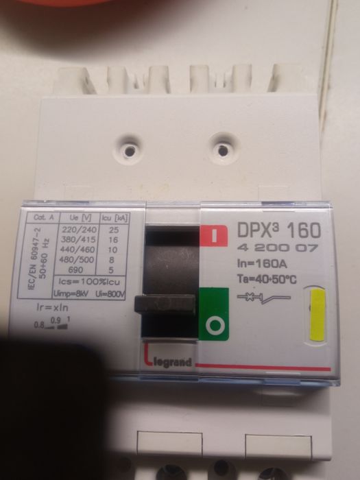 Wyłącznik mocy dpx 3 160