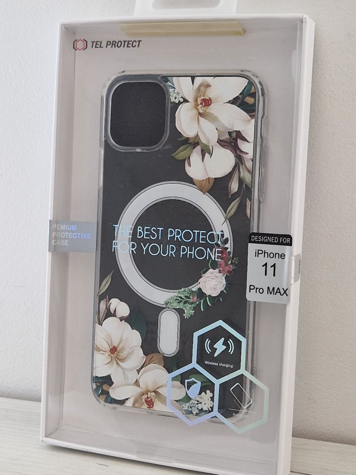 Tel Protect Flower Magsafe do Iphone 11 Pro Max ( trzy wzory)