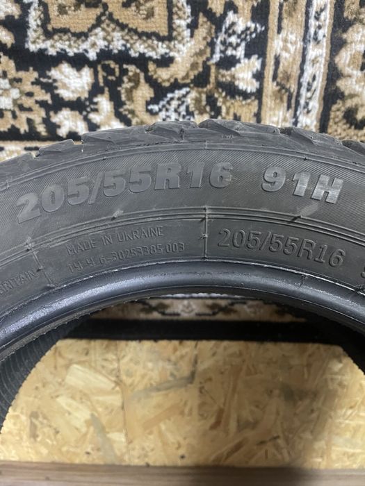 Продам резину 205/55р16 зима