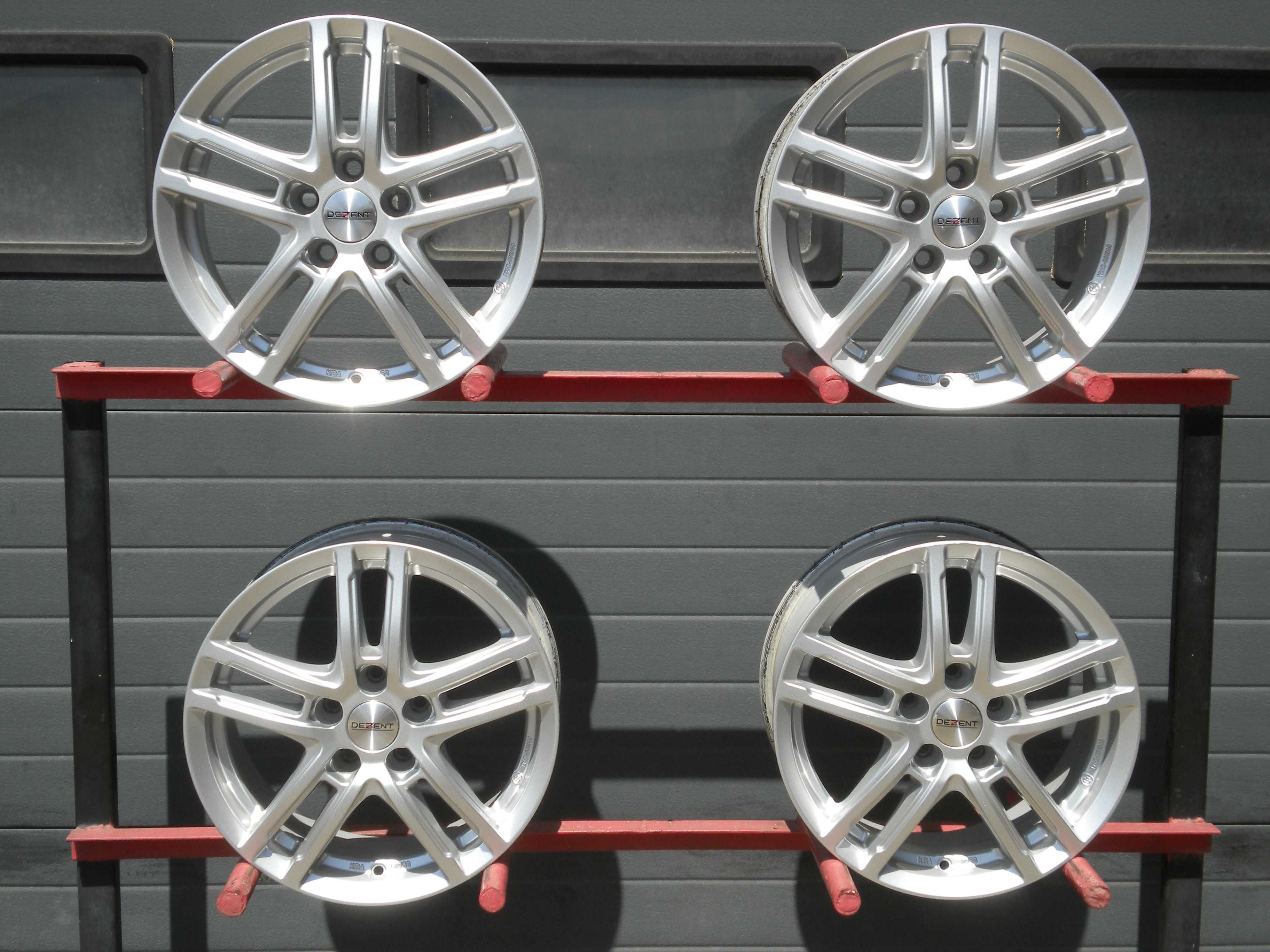 Felgi aluminiowe Dezent 16 5x108 Ford Focus C-Max Mondeo Volvo V50 S40