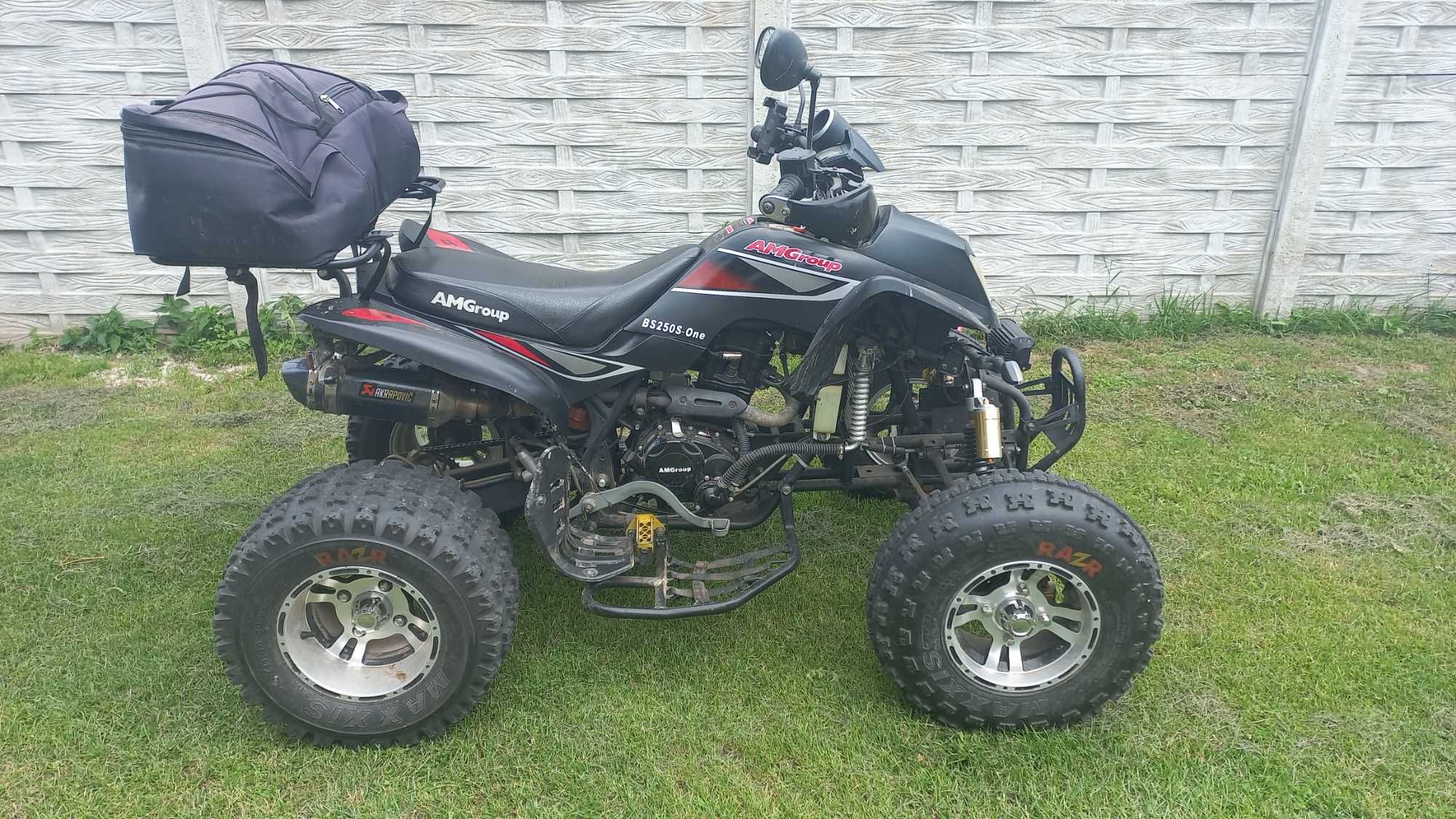 Quad bashan 250 homologacja!