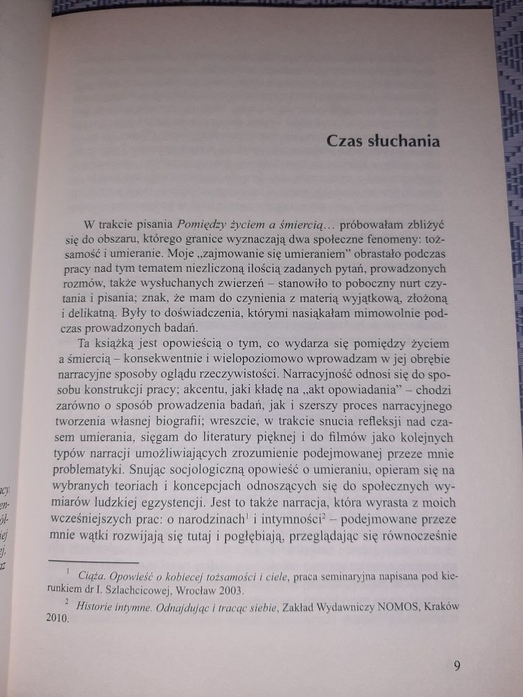Anna Wiatr, Pomiędzy życiem a śmiercią (PJBSZP1)