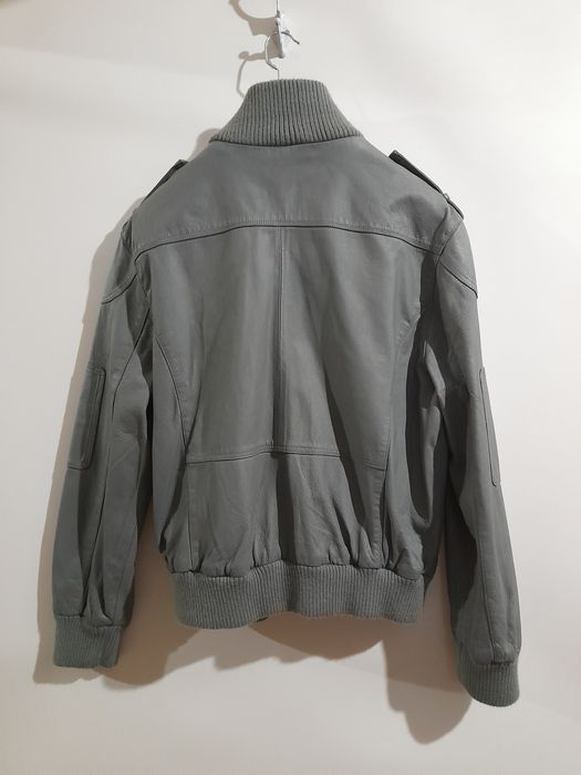 Фірмова чоловіча шкіряна куртка бомбер Segura Франція