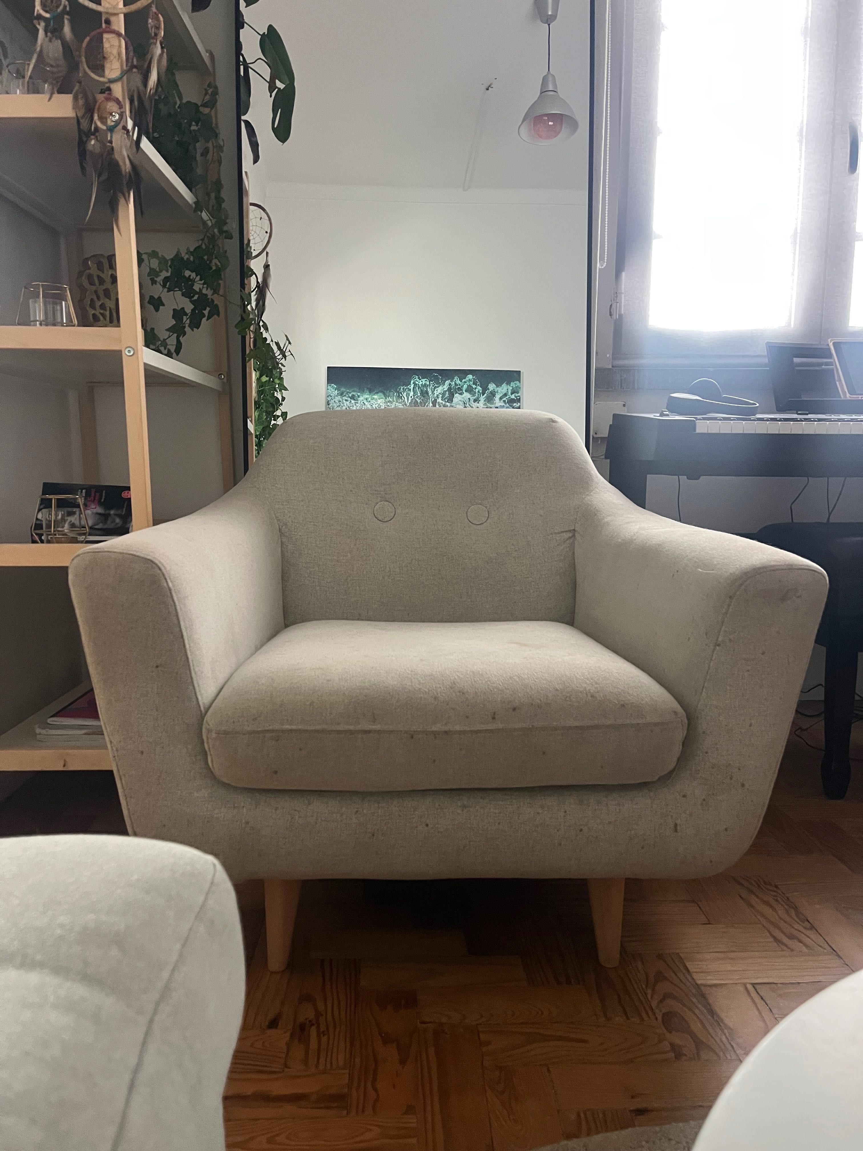 Sofa 2 lugares + Poltrona (armchair) IKEA