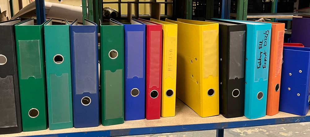 Segregatory używane duże i małe