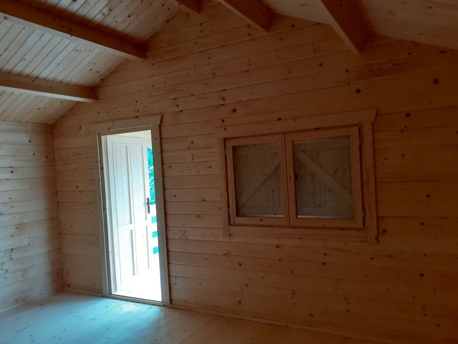 Domek letniskowy ogrodowy drewniany