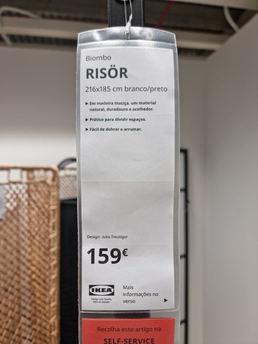 Biombo grande IKEA
