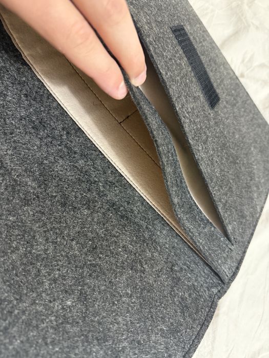 Чохол переноска для MacBook Air 13" натуральна віскоза