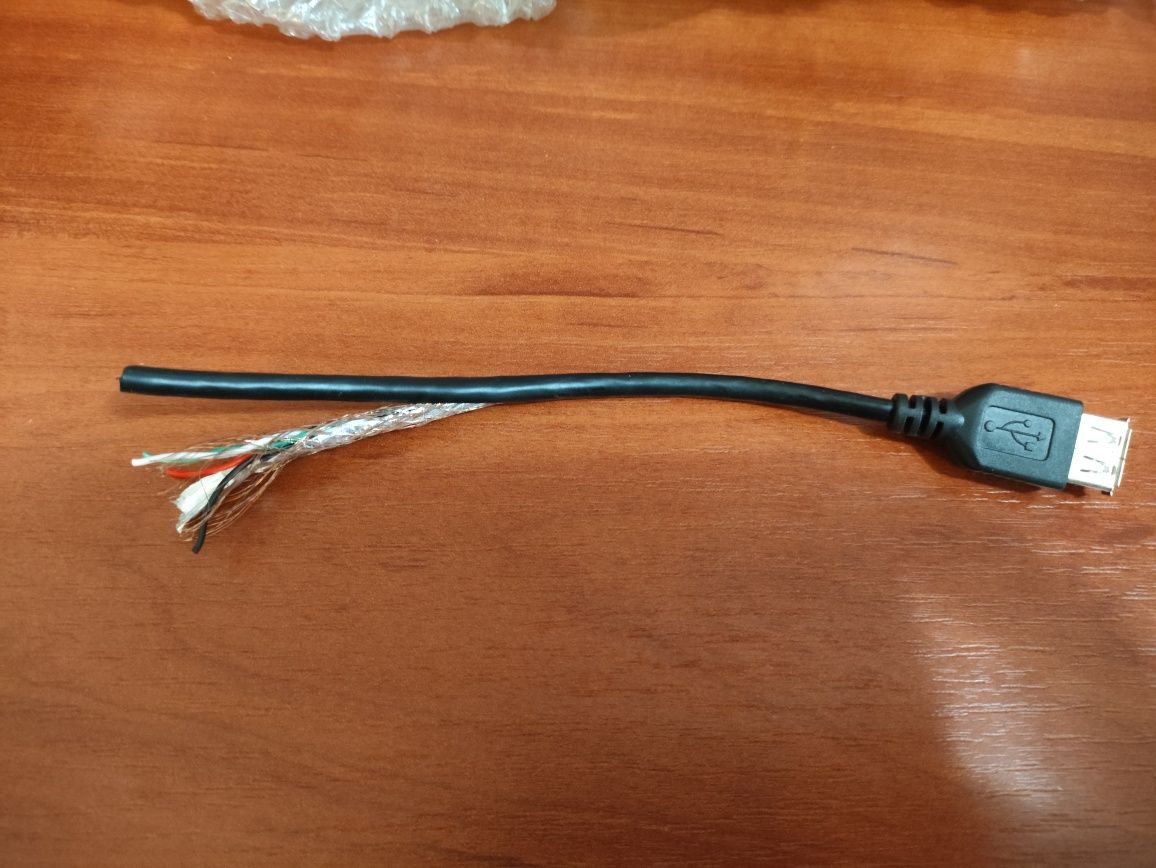 Кабель удлинитель  USB2.0 AM/AF (чорный) 10 м.