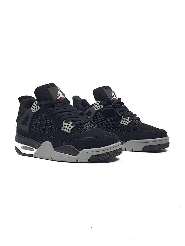 Buty Nike Air Jordan Retro 4 Black Canvas 40-45 męskie trampki