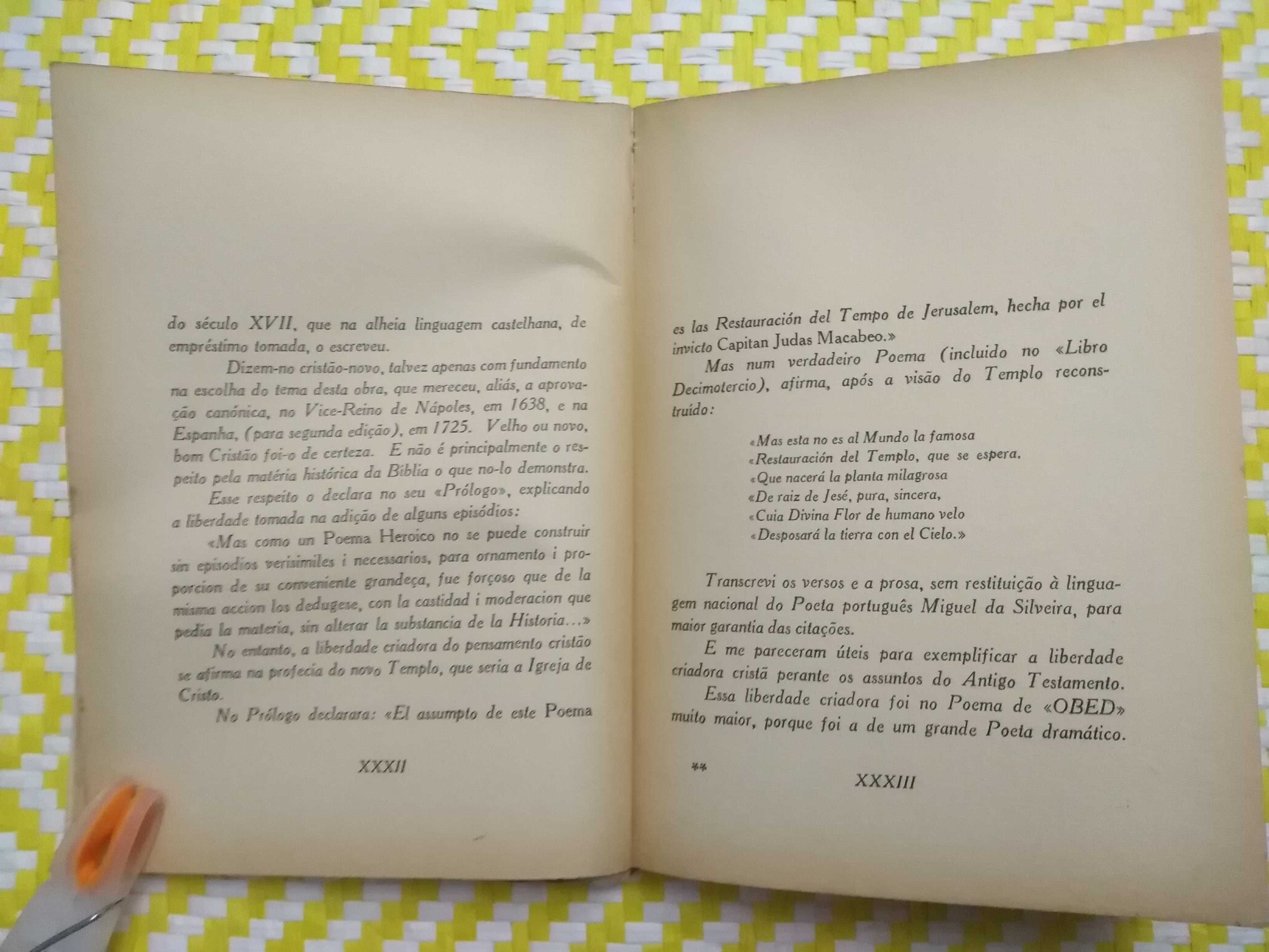 OBED
Poema lírico dramático 
Campos de Figueiredo