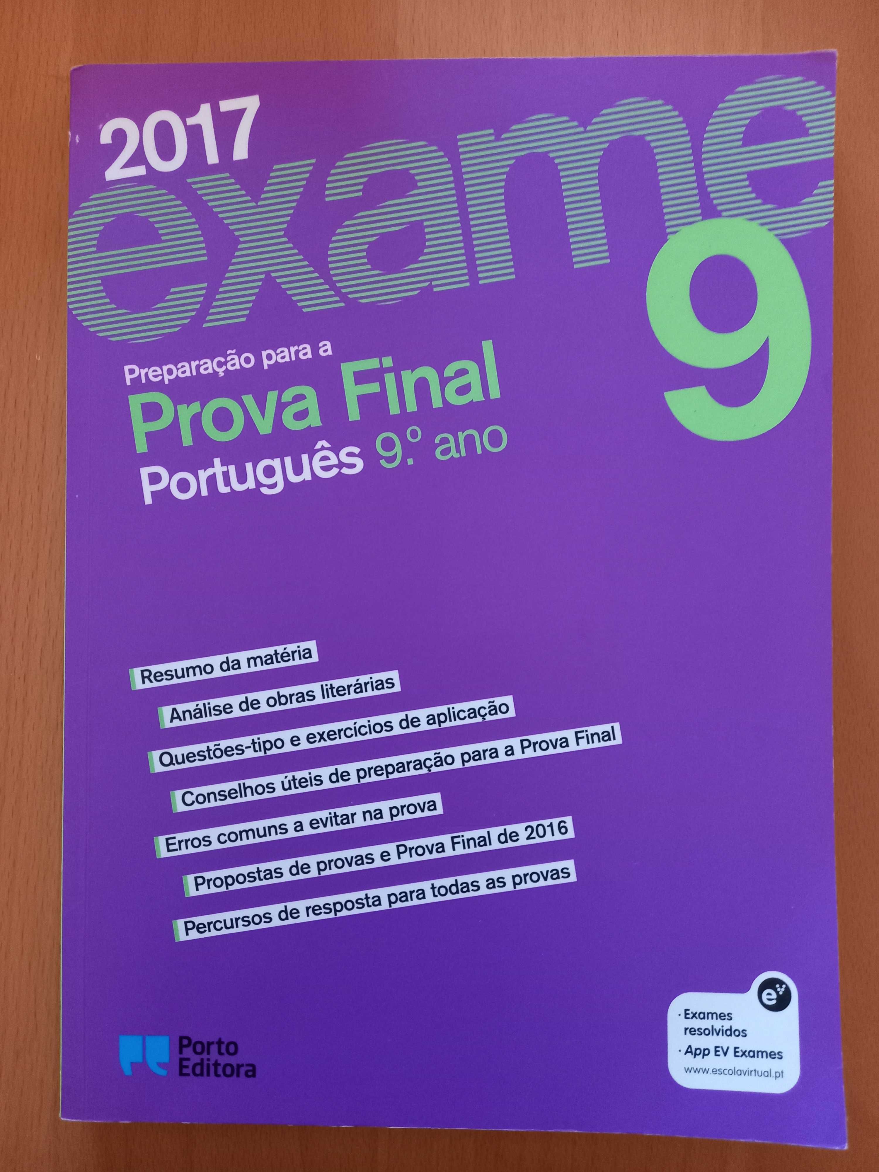 Livros Matemática Português 9 ano