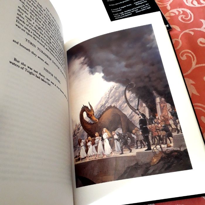 J R R Tolkien - Silmarillion - Edition HB 1998 Ilustrações Ted Nasmith