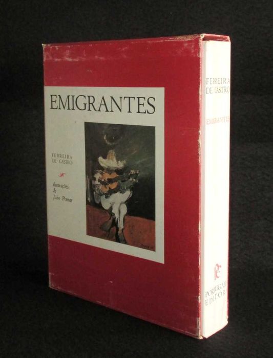 Livro Emigrantes Ferreira de Castro Ilustrações de Júlio Pomar