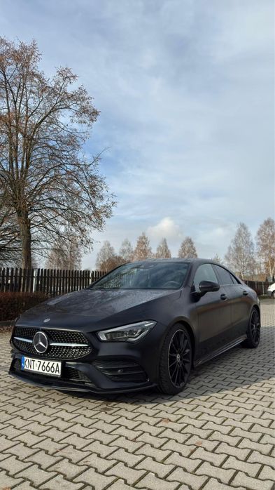 Mercedes- benz Cla 220d 4matic 2020 rok czarny mat