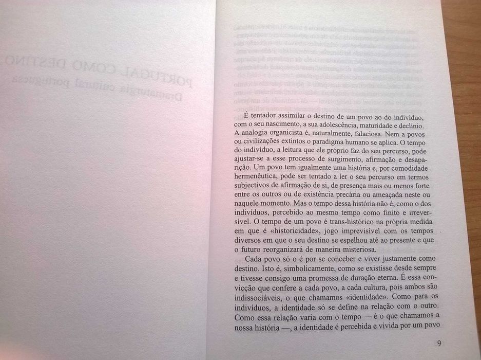 Portugal como Destino e Mitologia da Saudade - Eduardo Lourenço