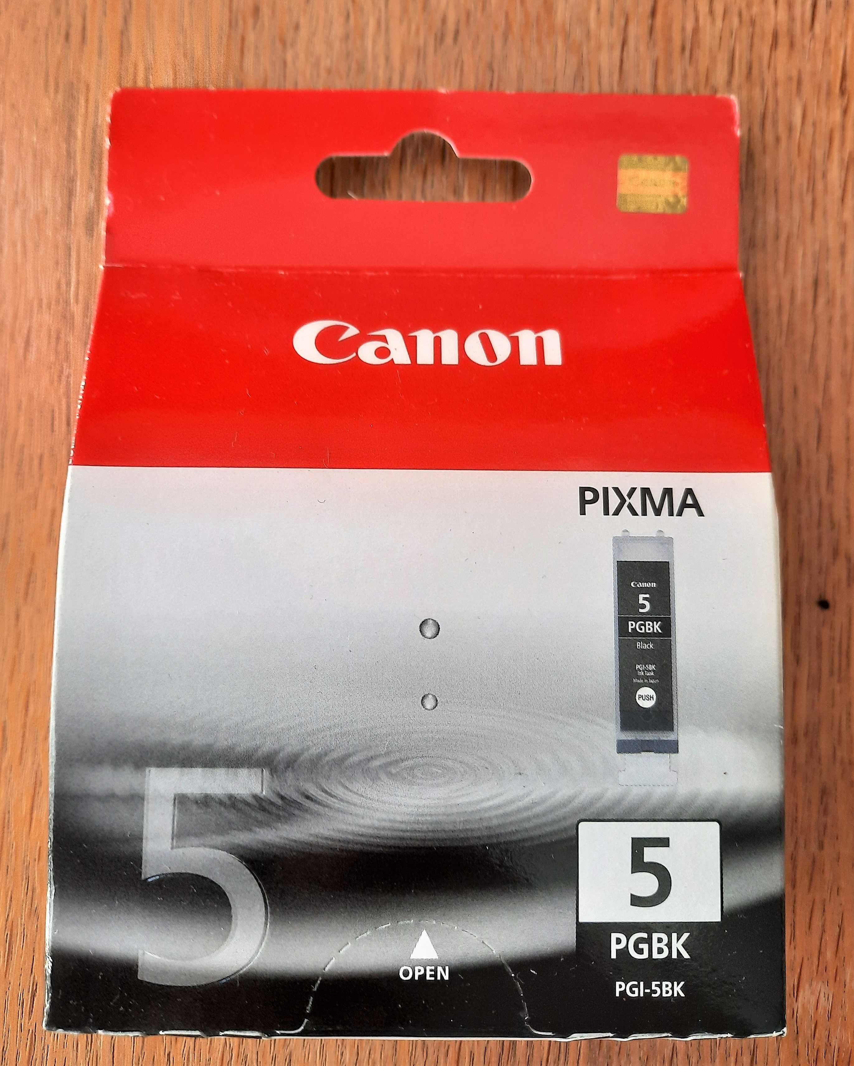 Tinteiro Canon Preto 5 PGBK - Original e fechado