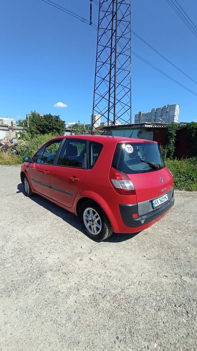 Renault Scenic ll, 1,6 газ/бензин