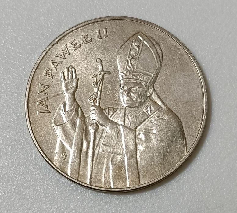 10000zł Jan Paweł II 1987 srebrna moneta