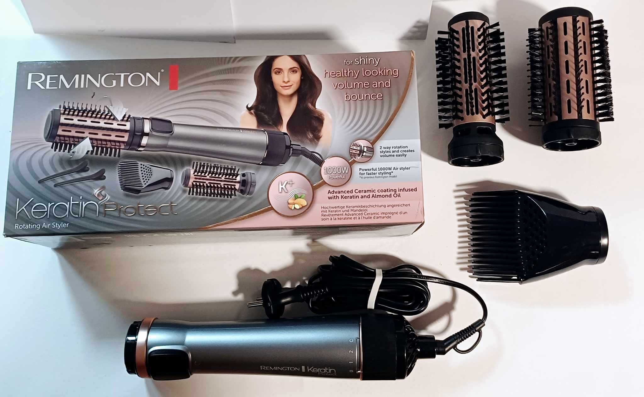 Suszarko-lokówka Keratin Protect Rotating Air Styler