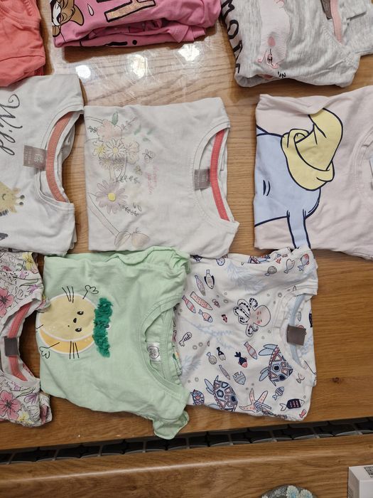 10 kompletów piżamy dla dziewczynki ! Mix rozmiar 110 / 116