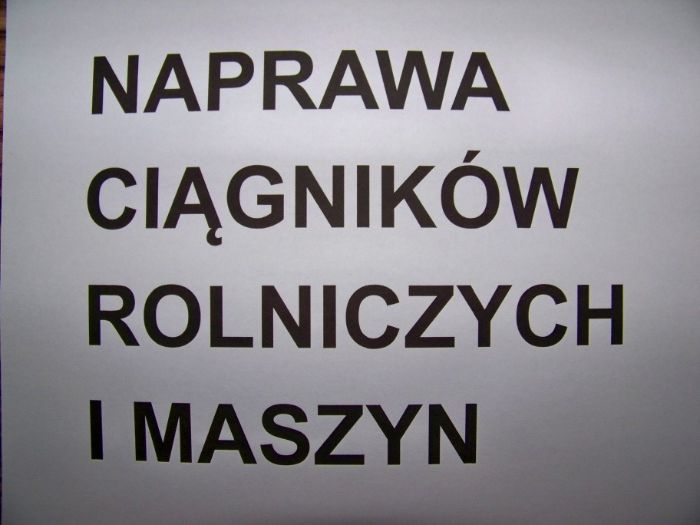 Naprawa Ciągników Rolniczych i Maszyn