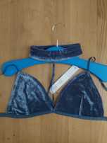 Diffuse nowy stanik/top z chokerem pole dance r M i 38/10
